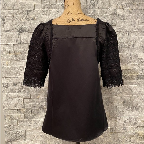 Brand New With Tag VERTIGO Paris Puff Sleeve Boho Top - Picture 3 of 5